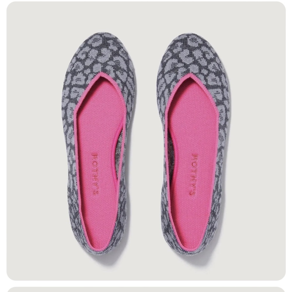 Rothy’s Merino Flat, size 7.5, haze spot, NIB